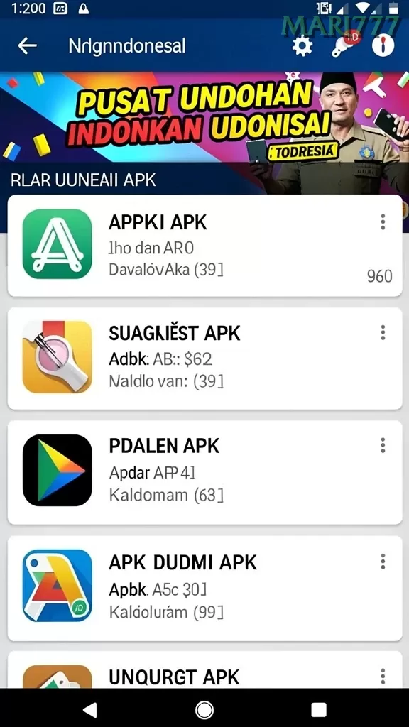Cuplikan layar SVIP9 — aktivitas